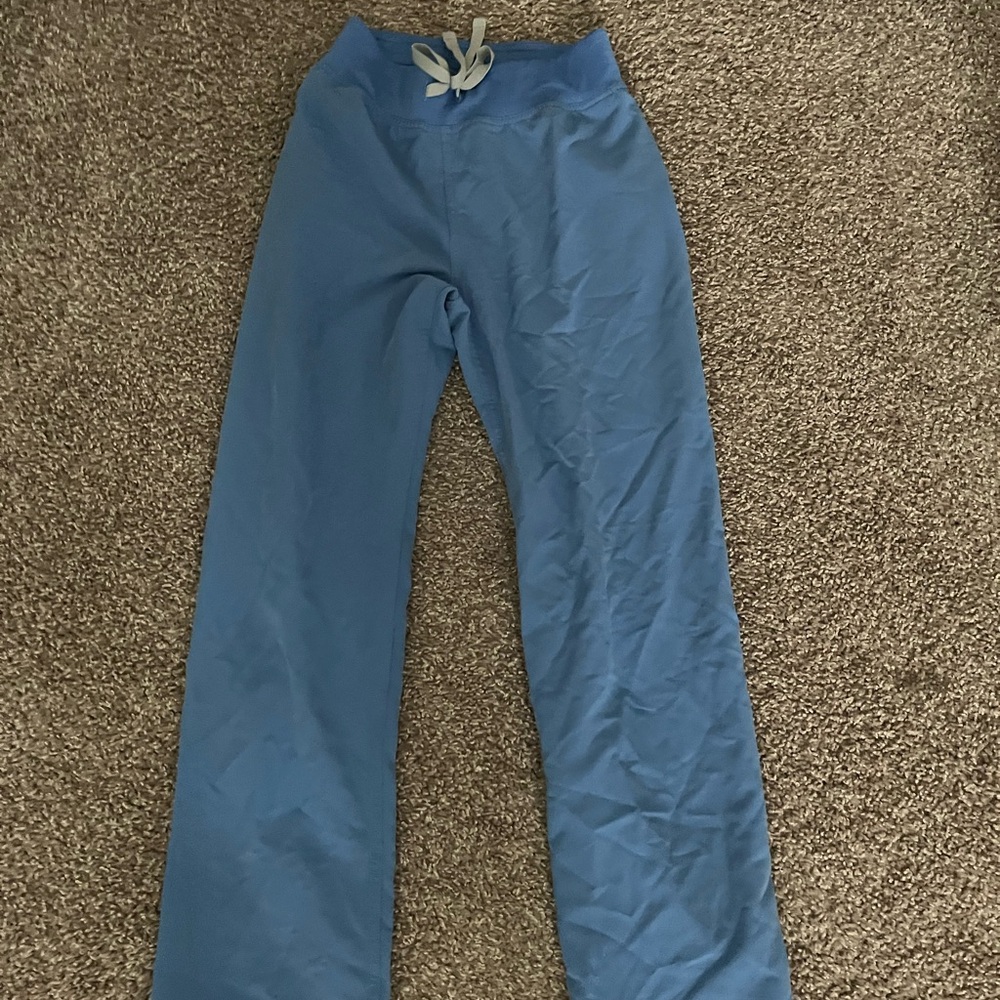 Figs Livingston Wide Leg High Waist Pants